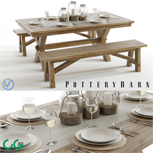 Pottery Barn Toscana Set